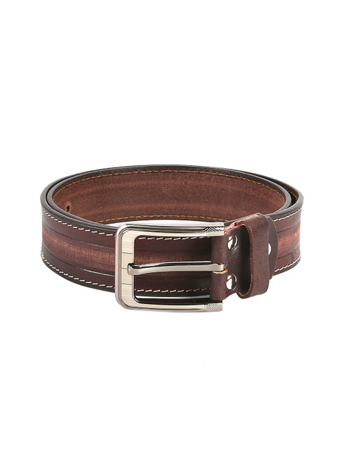 

WildHorn Men Brown Leather Belt