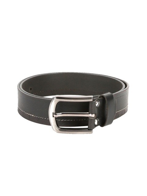

WildHorn Men Black Leather Belt
