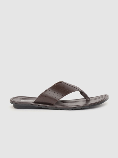 

Roadster Men Coffee Brown Perforated Comfort Sandals