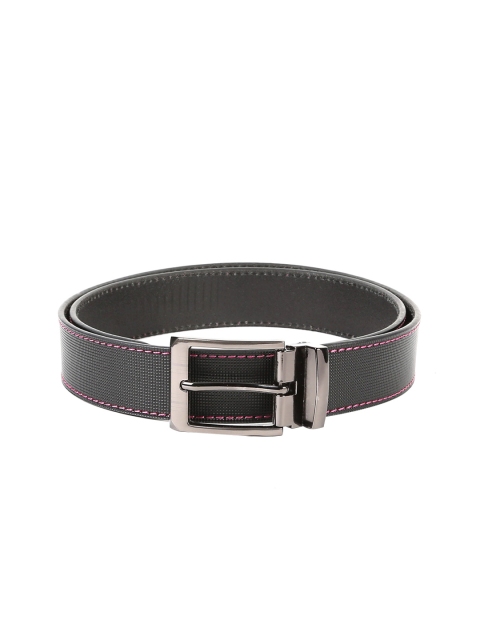 

WildHorn Men Black Leather Belt