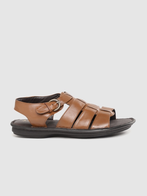 

Mast & Harbour Men Tan Brown Fisherman Sandals