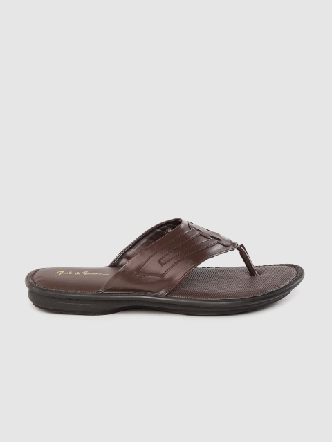 

Mast & Harbour Men Coffee Brown Comfort Sandals
