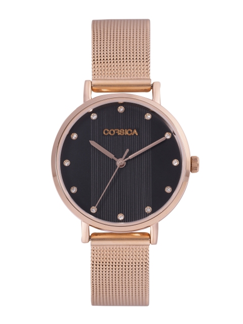 

CORSICA Women Black Analogue Watch LSA-C0-003-02