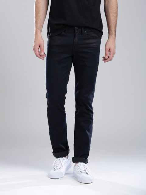 

Levi's Navy Slim Fit 511 Stretchable Jeans, Navy blue