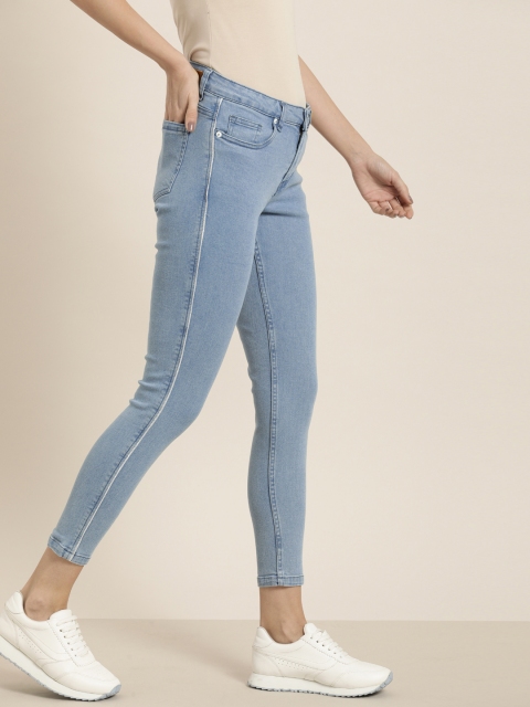 

all about you Women Blue Skinny Fit Clean Look Stretchable Jeans