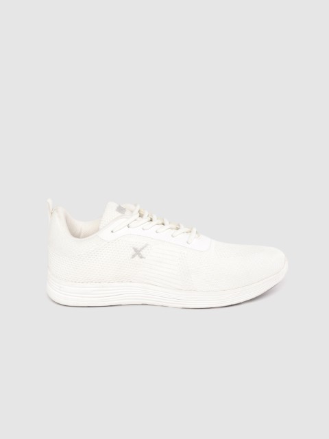 

HRX by Hrithik Roshan Women White Woven Design Front Runner Shoes