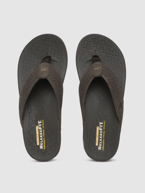 

Skechers Men Brown PELEM- EMIRO Thong Flip-Flops
