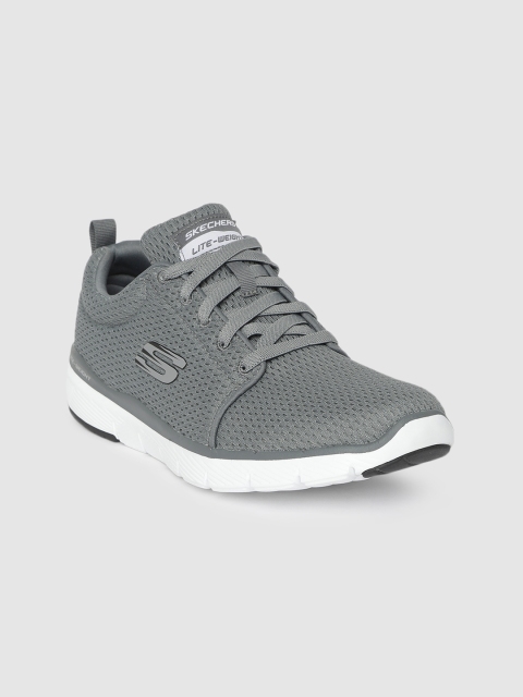 

Skechers Men Grey FLEX ADVANTAGE 3.0 Sneakers