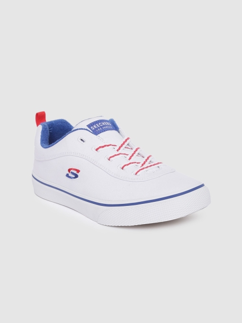 

Skechers Women White V'LITES Sneakers
