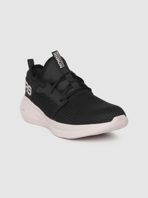 

Skechers Women Black Go Run Fast Running Shoes