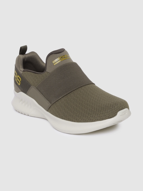 

Skechers Men Taupe GO RUN MOJO 2.0 Running Shoes