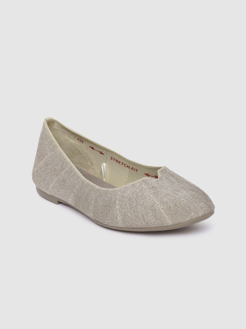 

Skechers Women Beige CASEY - PRECIOUS METALS Ballerinas