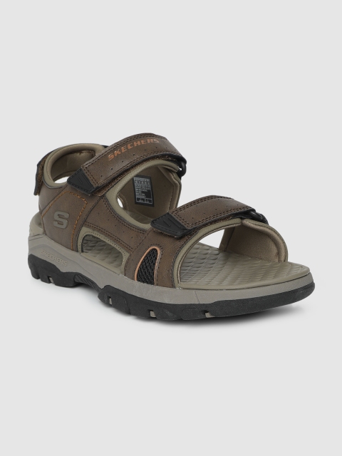 

Skechers Men Brown TRESMEN Sports Sandals