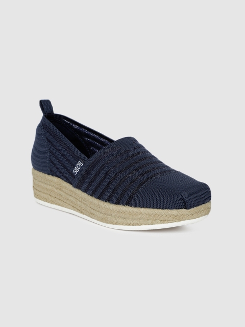 

Skechers Women Navy Blue HIGHLIGHTS 2.0 Slip-On Sneakers