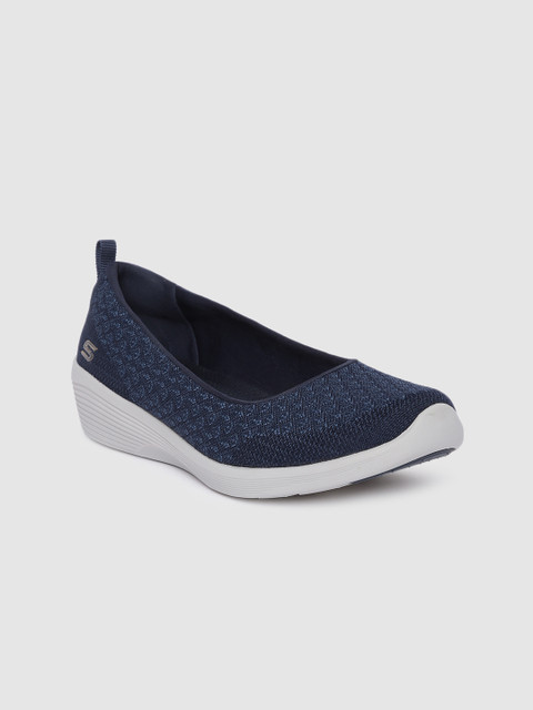 

Skechers Women Navy Blue ARYA Slip-On Sneakers