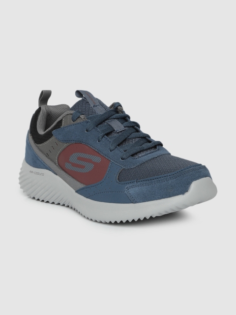 

Skechers Men Navy Blue BOUNDER- COURTHALL Sneakers