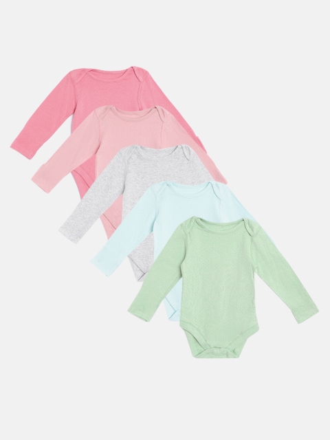 

Marks & Spencer Kids Pack of 5 Self Design Bodysuits, Multi
