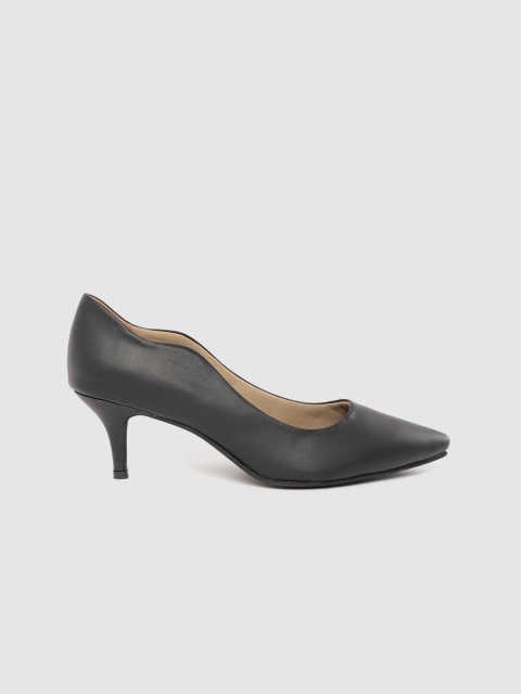 

her by invictus Women Black Solid Pumps