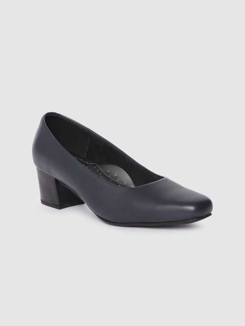 

Inc 5 Women Navy Blue Solid Pumps