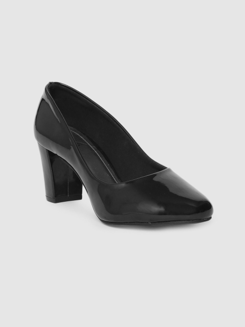 

Inc 5 Women Black Solid Heeled Boots