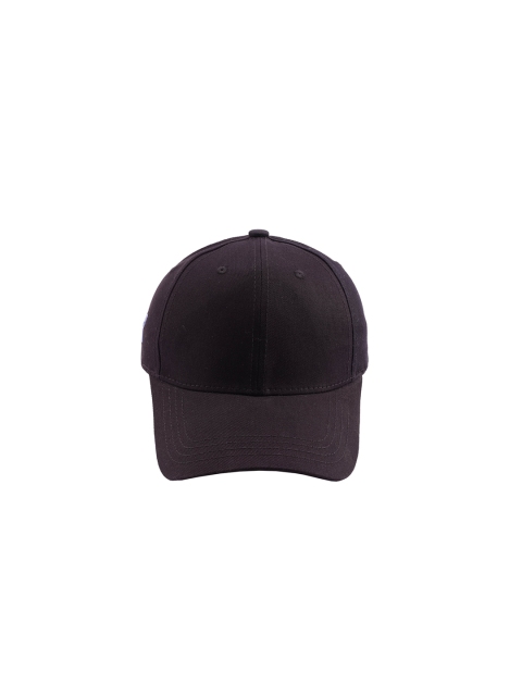 

Cap Shap Unisex Black Solid Baseball Cap