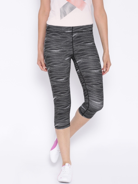 

PUMA Black & White ALLEYESONME Printed 3/4th Tights