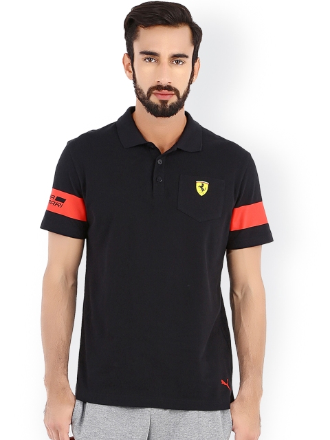 

PUMA Black SF Polo 1 T-Shirt