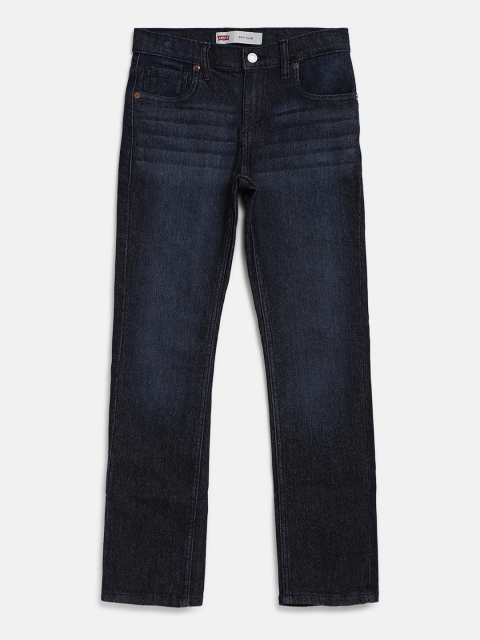 

Levis Boys Navy Blue 511 Slim Fit Mid-Rise Clean Look Stretchable Jeans