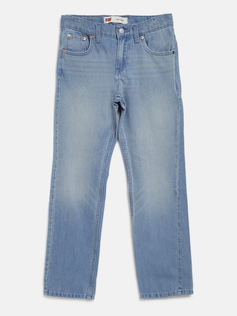 

Levis Boys Blue 511 Slim Fit Mid-Rise Clean Look Stretchable Jeans