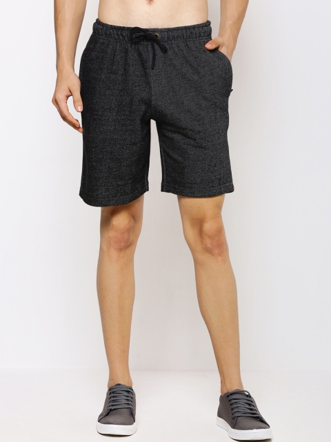 

Bareblow Men Grey Solid Lounge Shorts