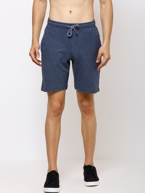 

Bareblow Men Blue Solid Lounge Shorts