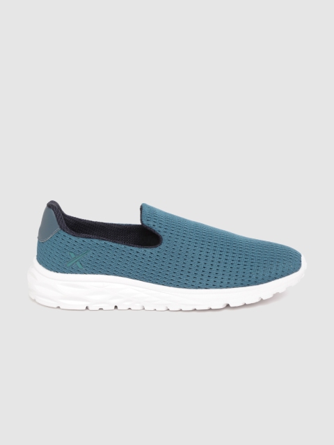 

HRX by Hrithik Roshan Men Teal Blue Solid Soft Walk Slip-on Shoe