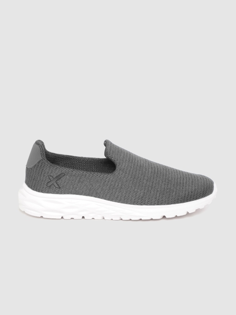 

HRX by Hrithik Roshan Men Charcoal Grey Solid Soft Walk Slip-on Shoe