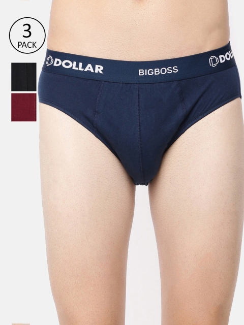 

Dollar Bigboss Men Pack of 3 Assorted Anti Virus Briefs MABBR-01-AntiVirusBRF-C1-PO3