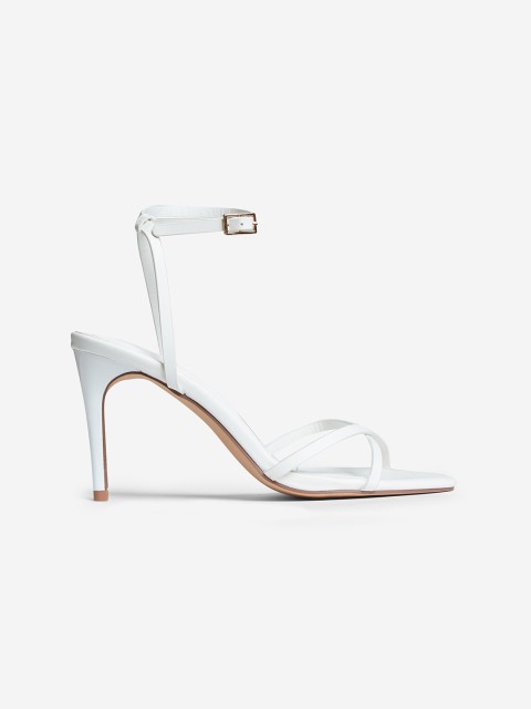 

DOROTHY PERKINS Women White Solid Mid-Top Heels