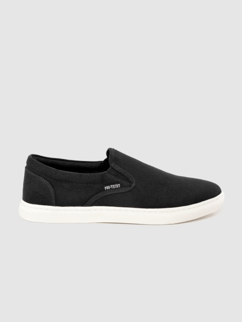 

Roadster Men Black Men PRO-TECHT Canvas Sneaker