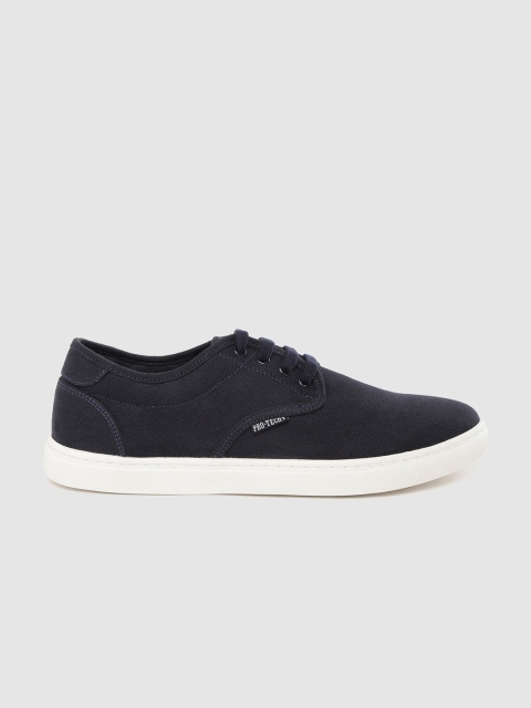 

Roadster Men Navy Blue PRO-TECHT Canvas Sneaker