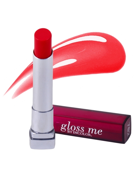 

Incolor Red Gloss Me Lipstick 02- 3.7gm
