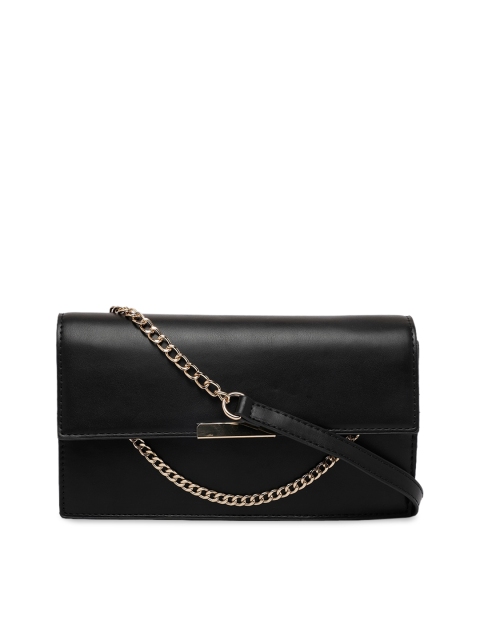 

Call It Spring Black Solid Clutch