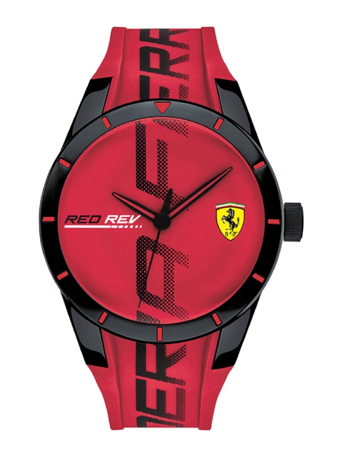 

SCUDERIA FERRARI Men Red Analogue Watch 0830617