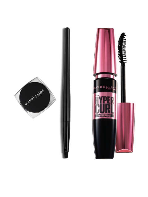 

Maybelline New York Set of Hypercurl Mascara & Gel Eye Liner, Black