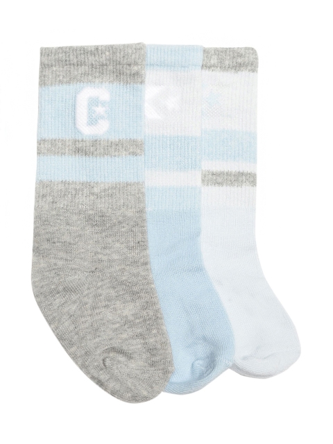 

Converse Kids Pack Of 3 Calf Length Socks, Grey