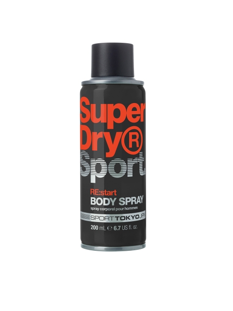 

Superdry Men Sport Re:Start Deodorant, Black