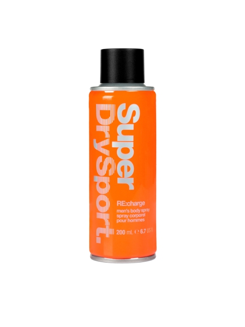 

Superdry Men Sport Re:Charge Deodorant 200ml, Orange