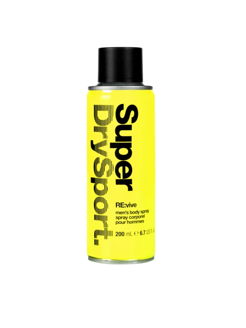 

Superdry Men Sport Re:Vive Deodorant 200 ml, Yellow