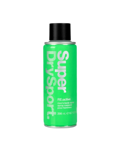 

Superdry Men Sport Re:Active Deodorant with Citronellol 200 ml, Green