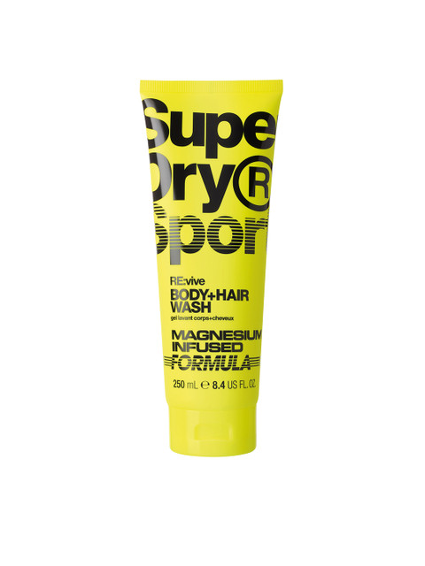 

Superdry Men Sport Re:Vive Body & Hair Wash, Yellow
