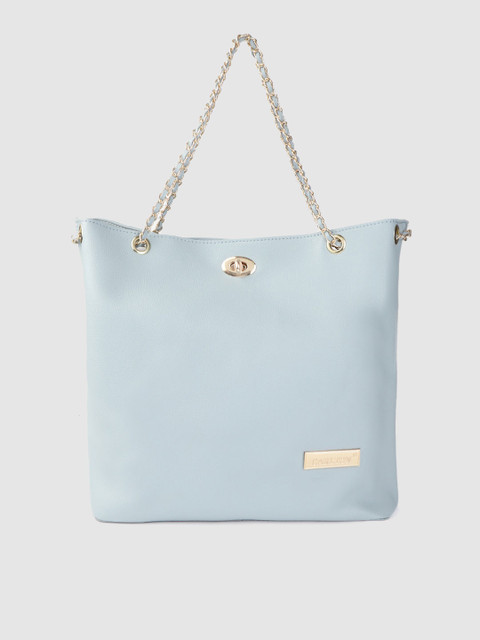 

CARLTON Blue Solid Shoulder Bag