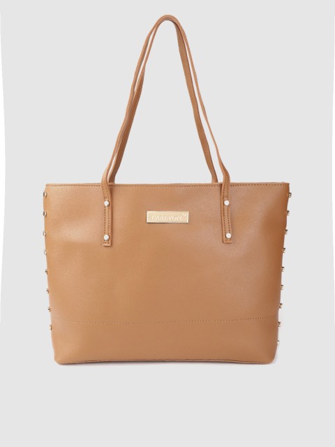 

CARLTON Brown Solid Shoulder Bag