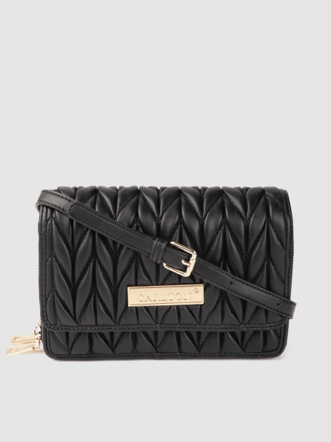 

CARLTON Black Quilted Sling Bag